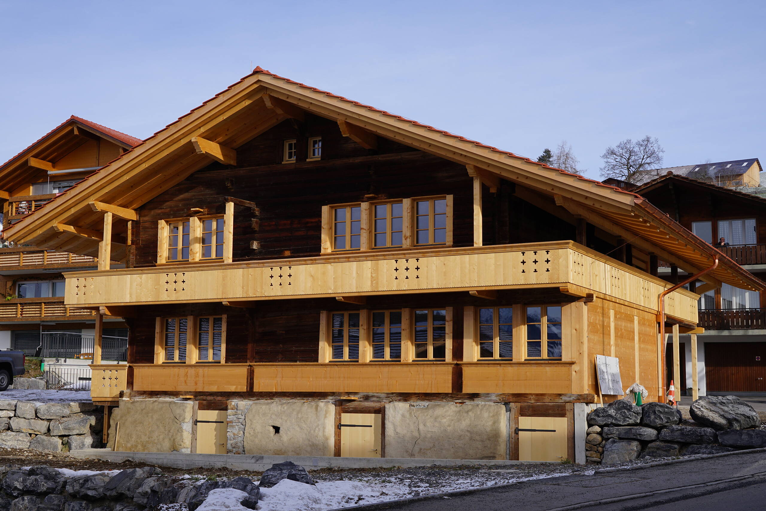Geschützte Bauten Waber Holzbau GmbH